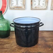 B2815 Emaille Einwecktopf | EMAIL Topf | Einkochtopf | Kochtopf | groß