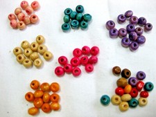 200 Holzperlen rund 4mm in