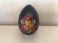 Ostern Deko Ei Russische Kunst handgemalt lackiert Souvenir Geschenk Top Zustand