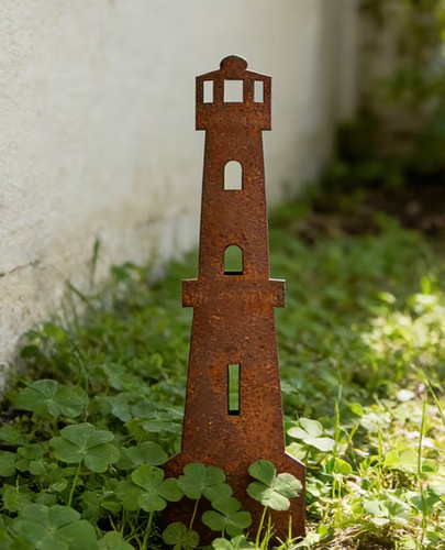 Rostiger leuchtturm cm - leuchtturm,,