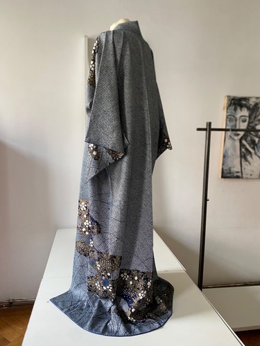 Japanischer seiden kimono - japanischer,