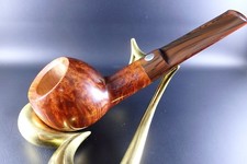 FREEHAND-PFEIFE PIPE "MASTRO DE PAJA`S PESARO 3A 9mm FILTER HANDMADE ITALY 1990"