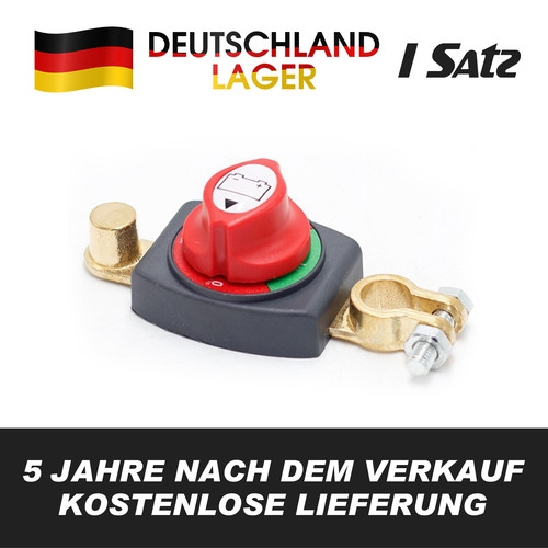 Batterie trennschalter 12v 24v - batterie,