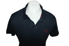 Gant Herren Polohemd Poloshirt Blau Kurzarm ca. Gr M
