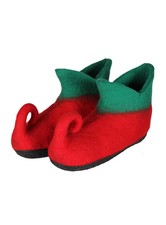 Weihnachtself filzschuhe - weihnachtself,