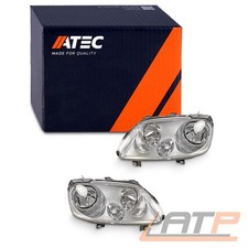 2x SCHEINWERFER H7/H1 VORNE LINKS + RECHTS FÜR VW CADDY 3 04-07 TOURAN 1T 04-07
