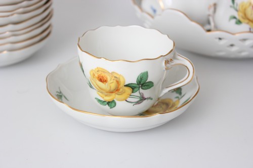 Meissen mokkatassen mit - meissen,
