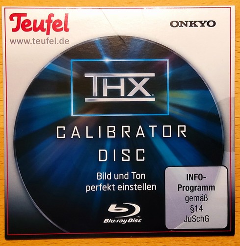 Thx calibrator disc - thx,