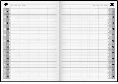 Brunnen buchkalender agenda - brunnen, 24