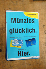 Plakat Post Telekom Telefonkarte Telefaxte 1990 Original DIN A2 TOP2