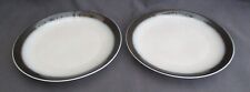 Arzberg Donau Varna braun 2 Kuchenteller ca. 19 cm. Keramikgalerie