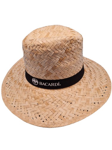 Bacardi rum strohhut - 1x,