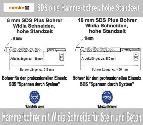 Sds plus hammerbohrer - sds-plus,