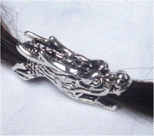 ^v^Bartperle*Drachen*Wikinger*LARP*Zopfperle*Bartschmuck*Templer*Zwerge*Smaug^v^