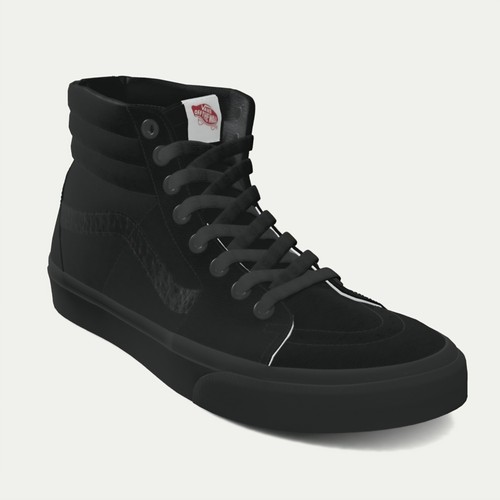 Vans custom sk8 schwarz - vans, sk8-hi