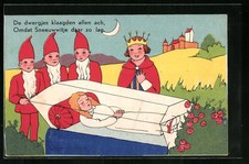 Künstler-AK Schneewittchen