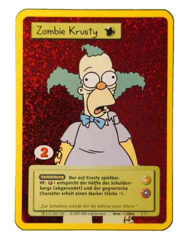 Simpsons sammelkartenspiel - simpsons,