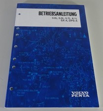 Betriebsanleitung Volvo Penta 3.0L / 5.0L / 5.7L / 8.1L / SX-A / DPS-A 09/2009