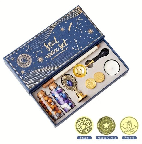 Siegelwachs set mit siegel - set,