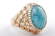 Türkis Ring 585 14K Karat