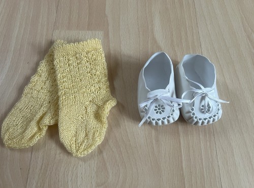 Puppenschuhe mit strümpfen - mit,