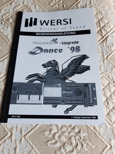 Wersi bedienungsanleitung - wersi,