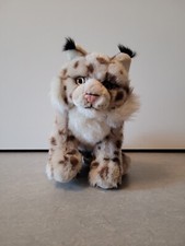 Plüsch Stofftier: WWF BonTon Toys Luchs ca. 25 cm groß sitzend