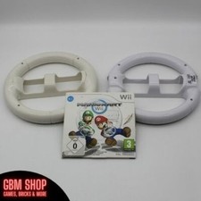 Nintendo Wii Spiel |  Mario Kart Wii in Pappverpackung + 2x Big Ben Lenkräder