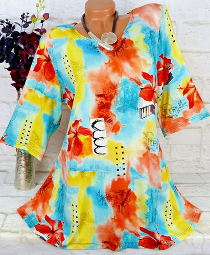 Tunika longshirt bluse shirt - tunika,