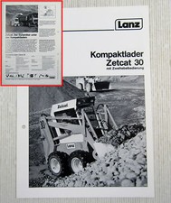 Prospekt Lanz Zetcat 30 mit