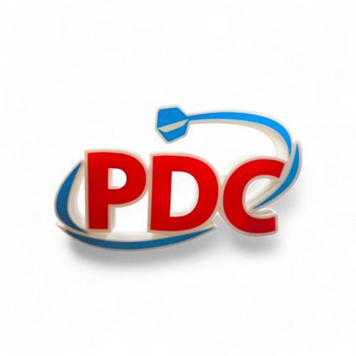 Gedrucktes pdc logo - pdc, logo/schild