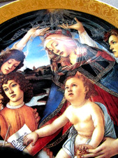 * Zier-TELLER Madonna mit Kind