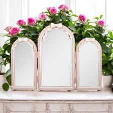Clayre & Eef 3-er Spiegel Rosa