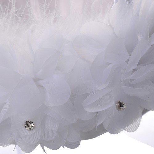 Blumenkorb hochzeit weiß - hochzeit,