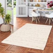 Natur Teppich Wolle Alaska