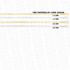 18 Karat Gold oder Weißgold