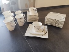 2x17-teiliges Kaffeeservice