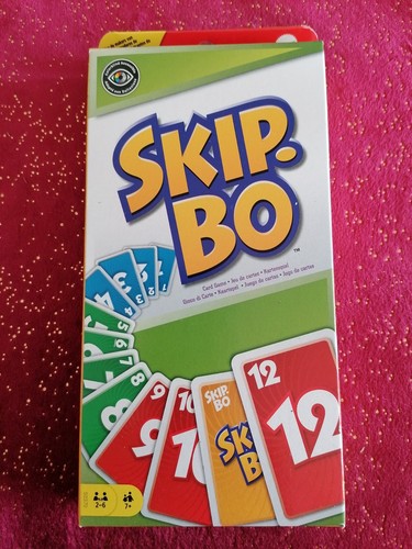 Mattel skip kartenspiel - skip-bo,