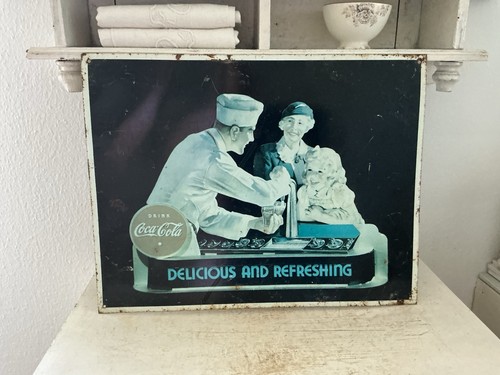 Altes blechschild werbeschild - blechschild,