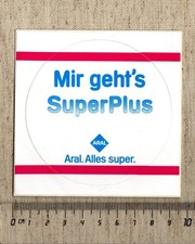 Aufkleber/Sticker ARAL Mir