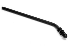 Spiegelarm schwarz lang