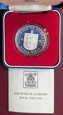 Guernsey 1978 Silber PP 25