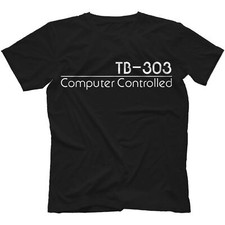 Neu TB-303 T-Shirt 100% Baumwolle Synthesizer Säure Analog Retro 808 909 Geschenk lustig