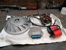 Seltener Piaggio Ape 50 Handstart-Motor umgebaut auf elektronische Zündanlage