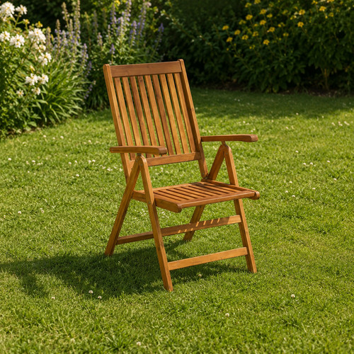 Gartenstuhl holz 56x108cm - gartenstuhl,