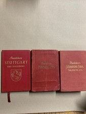 3x Baedeker Reiseführer