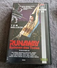 Runaway - Spinnen des Todes - VHS - Tom Selleck + Gene Simmons ( KISS) - Rarität