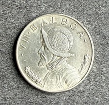 Panama 1 Balboa 1947 Silbermünze