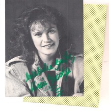 Autogramm Karin Jacoby Moderatorin Tele 5 Originalunterschrift