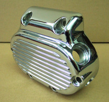 Getriebedeckel rechts, transcover rh 37105-87/A chrom Harley® BigTwin 1987-98